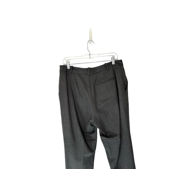 Ralph Lauren Gray Office Career Wool Blend Straight Leg Dress Pants Size 12 - Picture 7 of 12